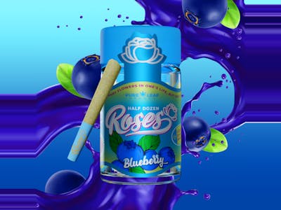 Roses Roses | Blueberry | Preroll - 6 Pack - Pleasantrees Cannabis ...