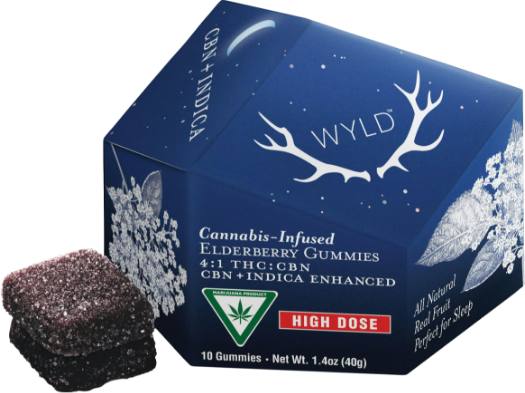 WYLD Elderberry CBN gummies for sleep – Pleasantrees Michigan