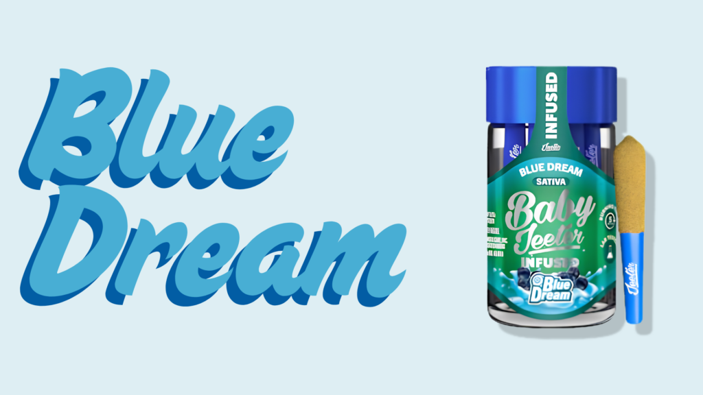Baby Jeeter Blue Dream infused pre-roll 5-pack